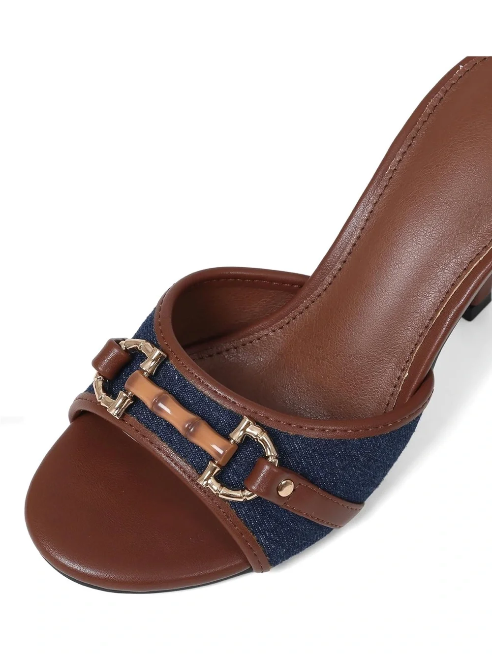 Stiletto Heeled Mules Open Toe Slip On Dress Shoes Comfortable Party